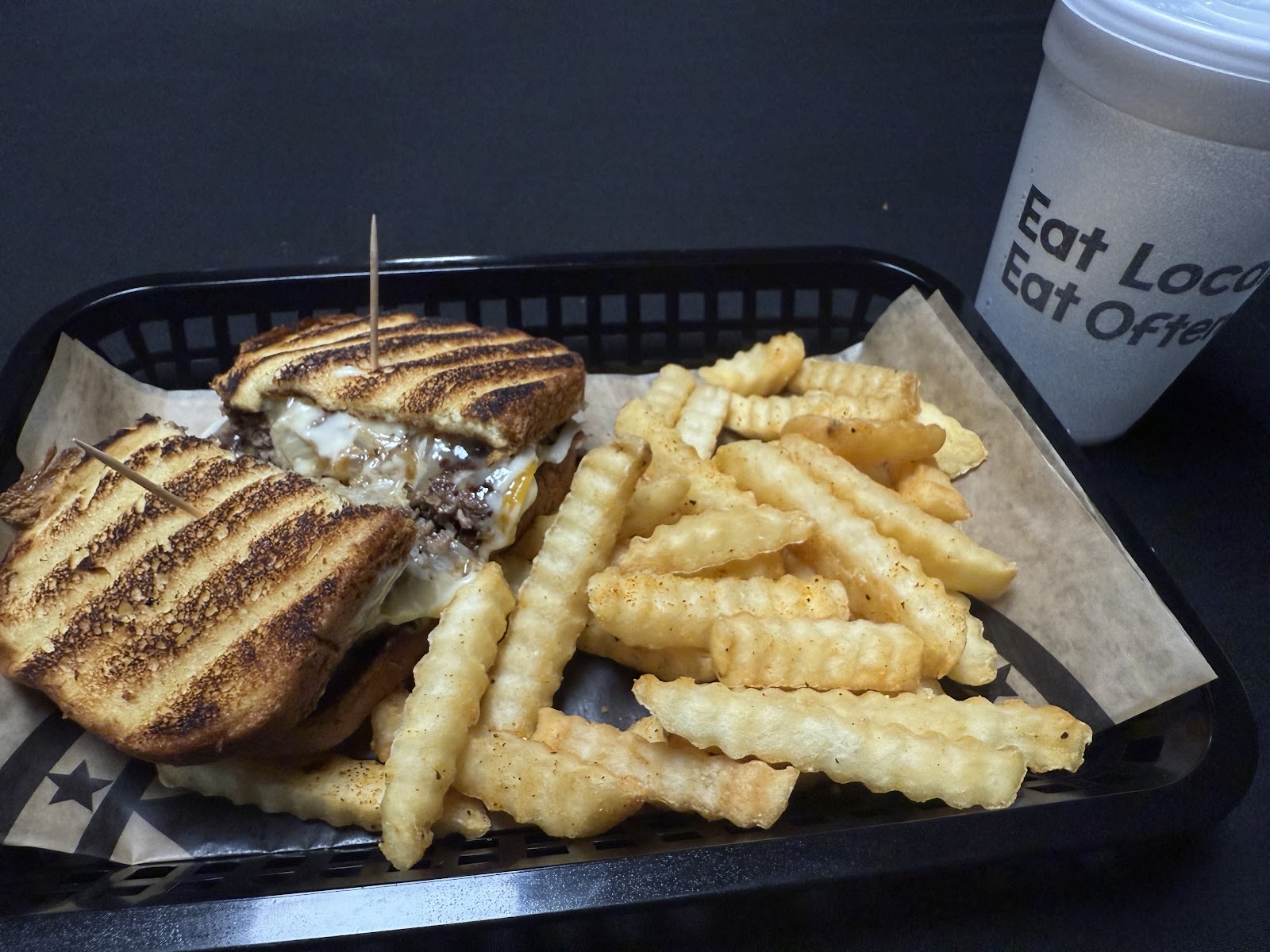 Home-style plate served at The Lunch Box